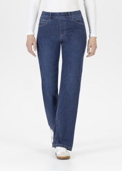 Stehmann Melli-flared-800W Pull-On Five-Pocket Jeans
